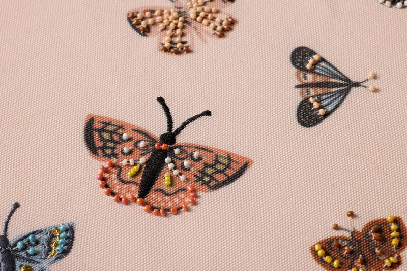 Butterflies Multi 3'1"x2'1" Wall Art